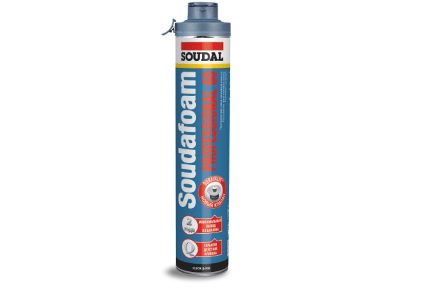 Пена монтажная.Soudafoam Gun click P60
